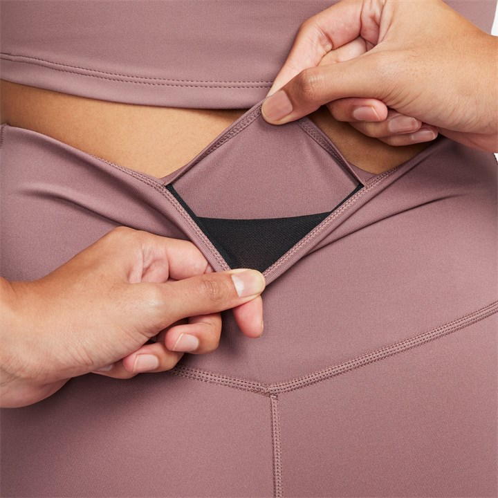 Smokey Mauve - Nike - One High-Rise Tights Womens