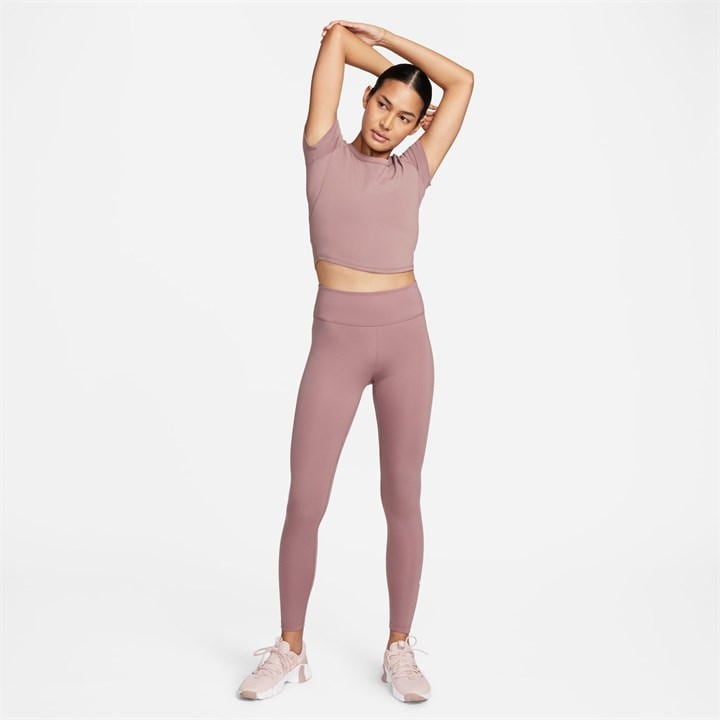 Smokey Mauve - Nike - One High-Rise Tights Womens