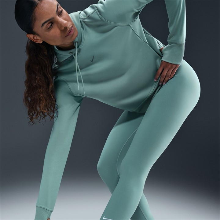 Cannon Grey - Nike - One High-Rise Tights Womens