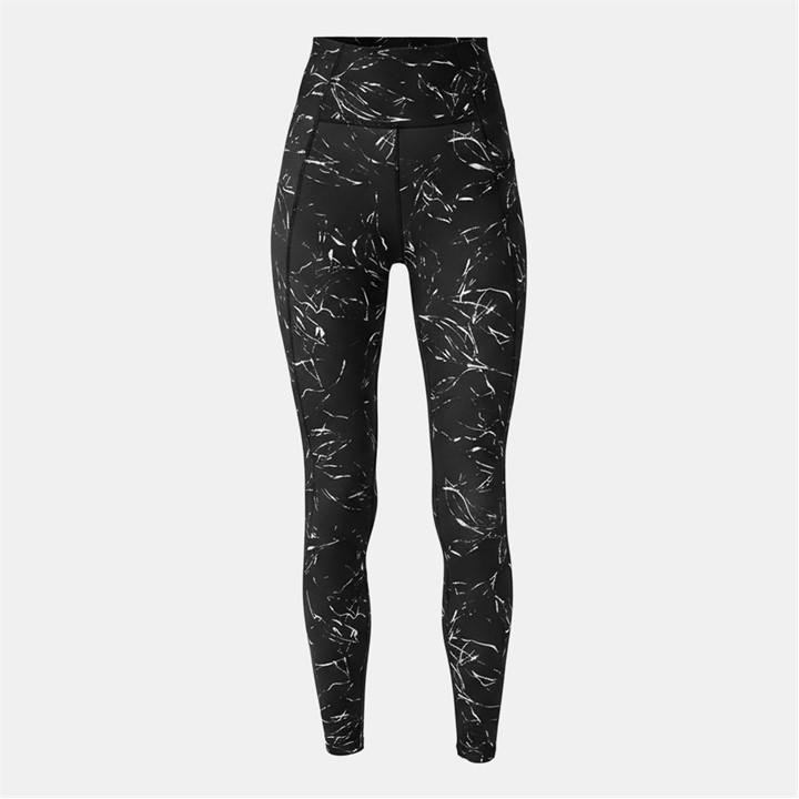 Usa Pro Women's Black Core High Rise Leggings