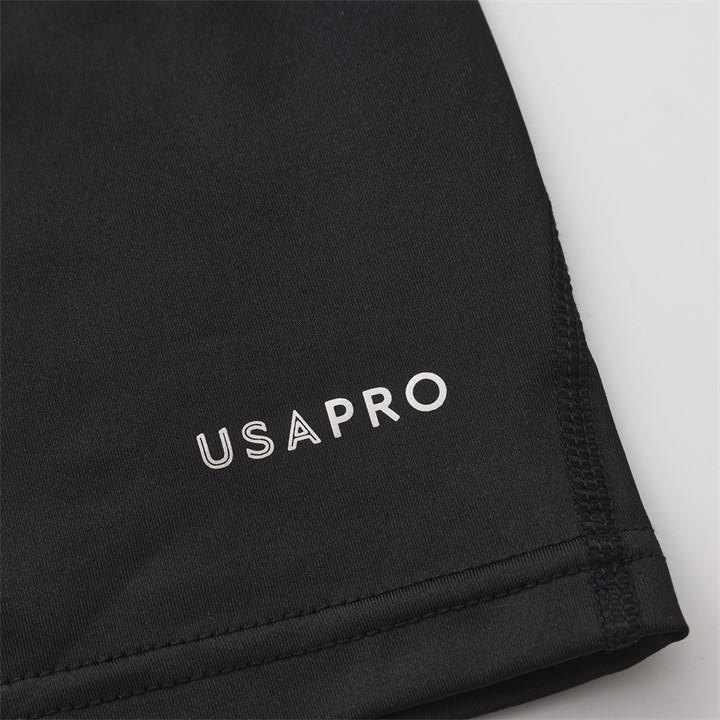 Black - USA Pro - Pro 3 Inch Training Shorts Junior Girls