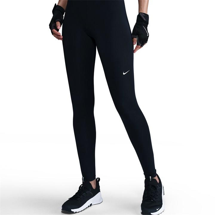 Nike Pro Women's Mid-rise Mesh-panelled Leggings