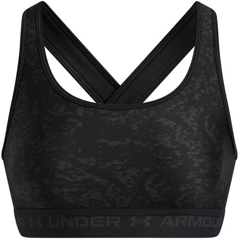 Under Armour - Women's Crossback Mid Print Medium Impact Sports Bra