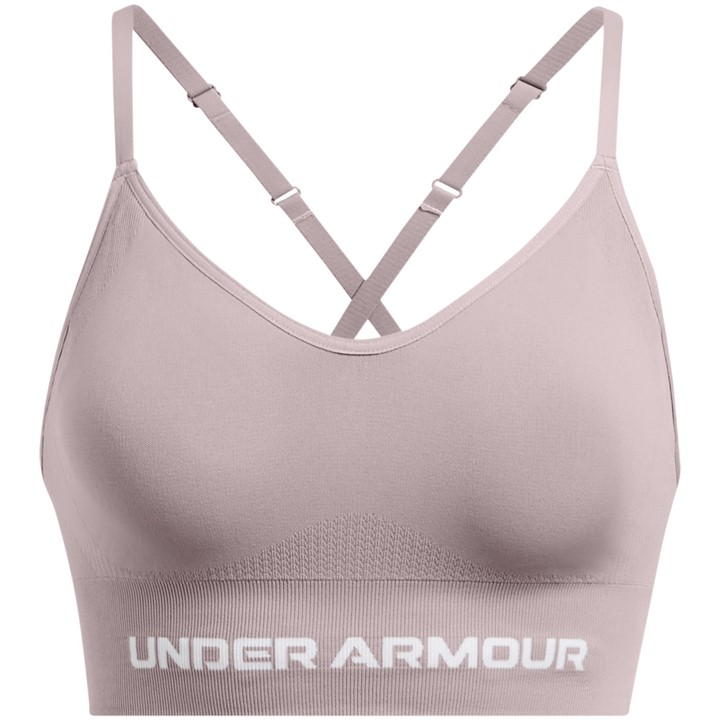 Under Armour Vanish Seamless Women's Low Sports Bra Tetra Gray In Tetra Gray