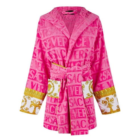 Versace Home - Versace Short Baroque Hooded Robe