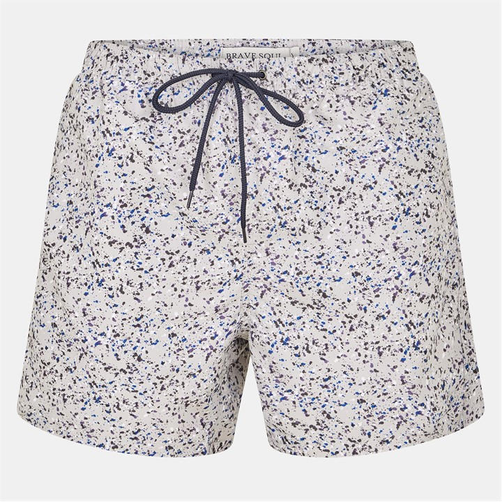 BRAVE SOUL PRINT SWIM SHORT