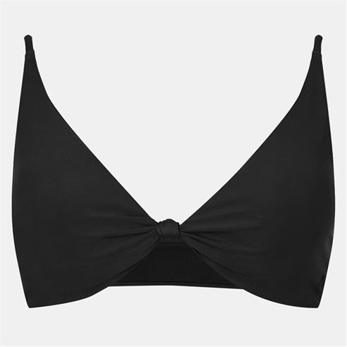 Jack Wills - Women's Knot Front Crop Top Bikini