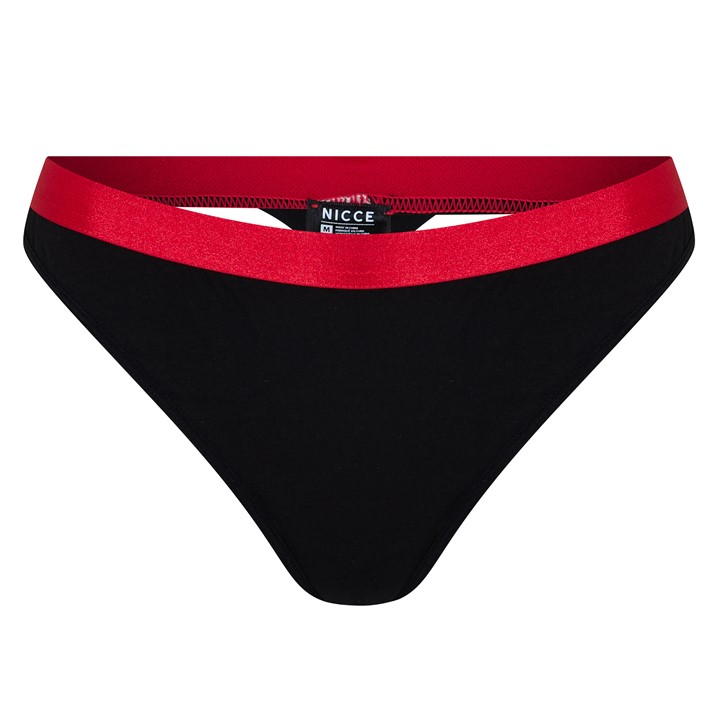 Nicce Heart Thong Ld99 In Black