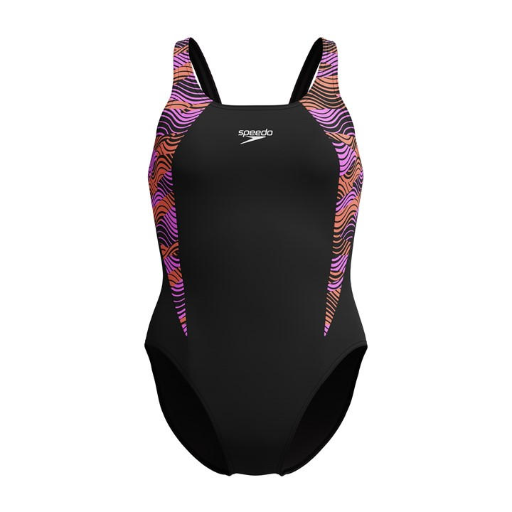 Speedo Women's Black Hb Splice Mb Size 18