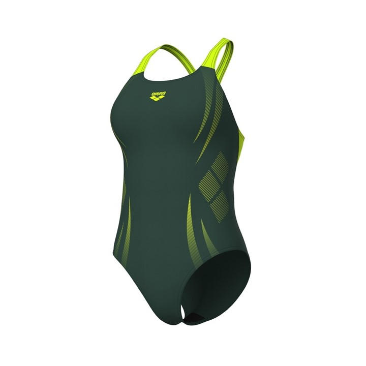 Arena Women's Green Poseidnia Swim Size 12