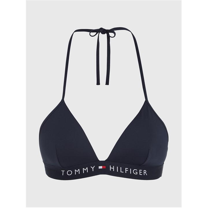 TOMMY HILFIGER FIXED TRIANGLE BIKINI TOP