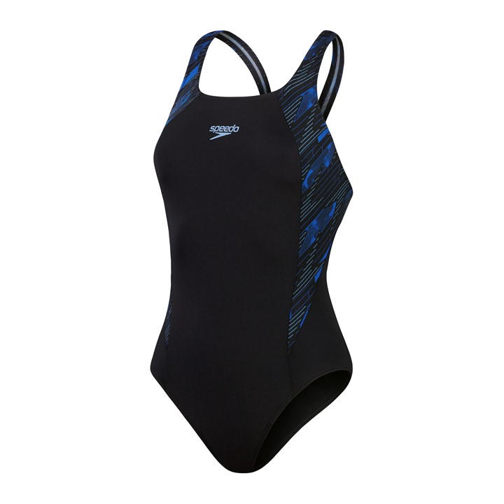 Speedo Women's Black Hb Spl Mback Size 14