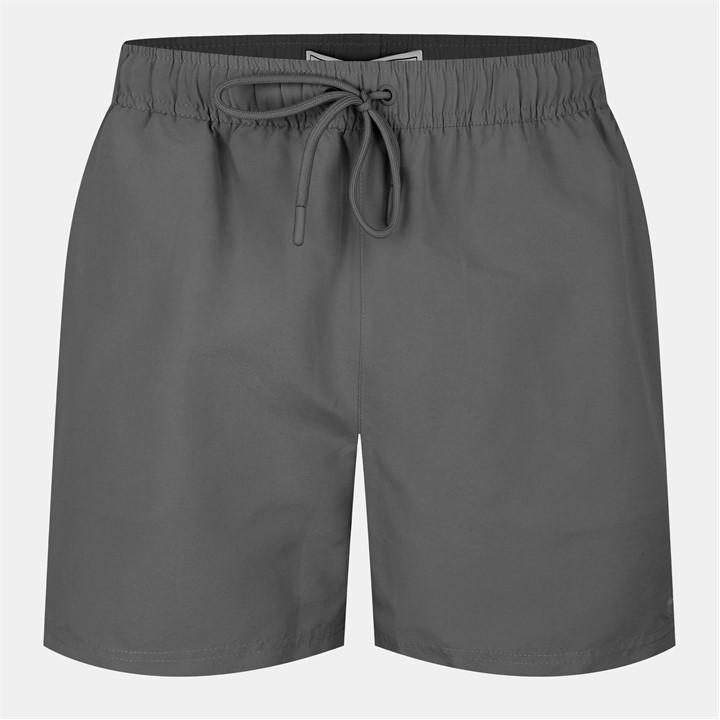 Jack Wills Men's Grey Mid-Length Swim Shorts Extra Small