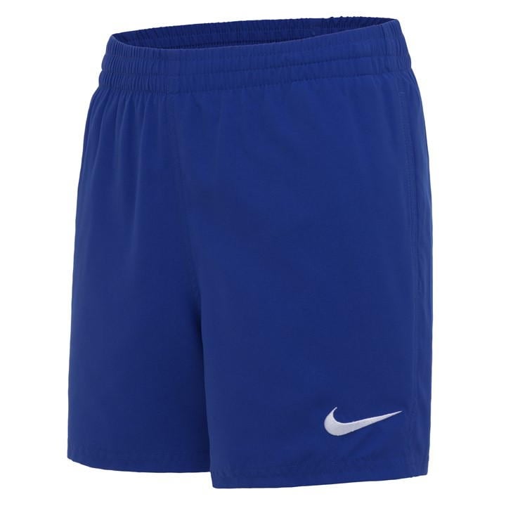 Nike Boys Blue Logo Shorts Junior Size 7