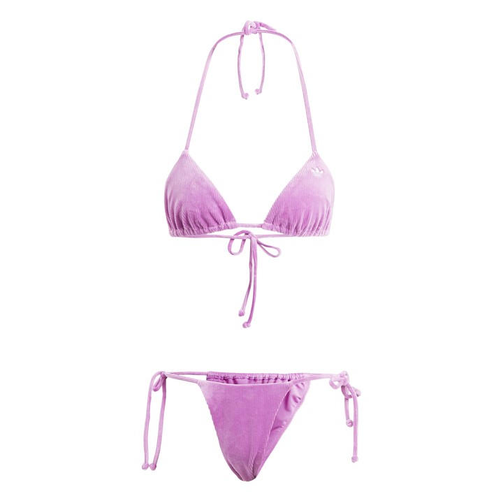 Adidas Women's Purple Essentials Bikini - Small