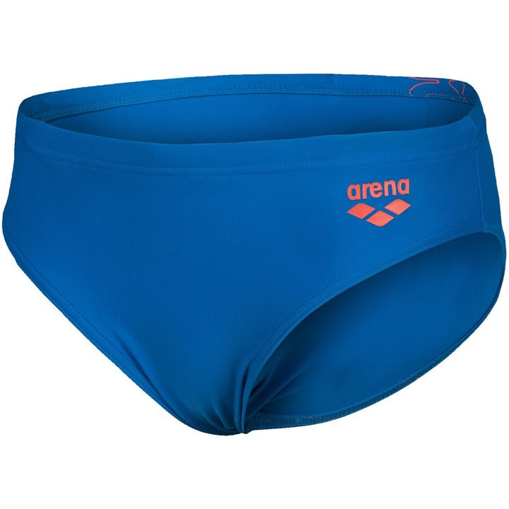 Arena Boys Blue Graphic Swim Briefs