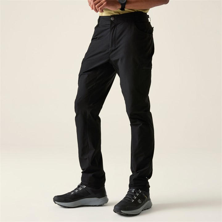 Dare 2B Men's Black Tuned In Ii Trousers Size 30