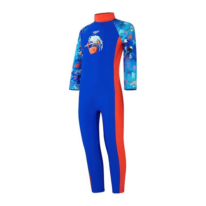 Blue/Orange - Speedo - Prnt Ls AI1 In99