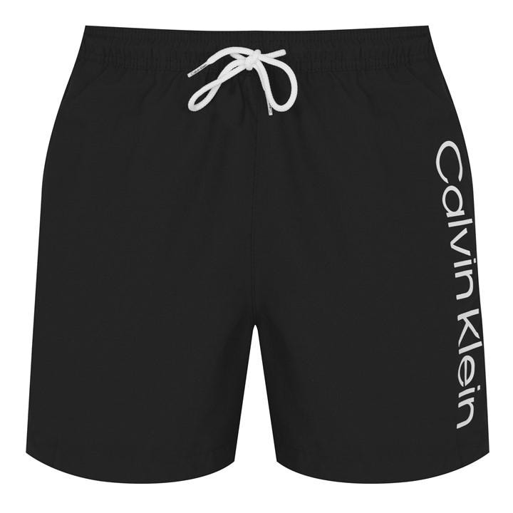 Calvin Klein Men's Black Logo Swim Shorts Small