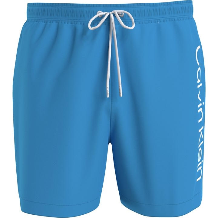 Calvin Klein Men's Blue Logo Swim Shorts Medium