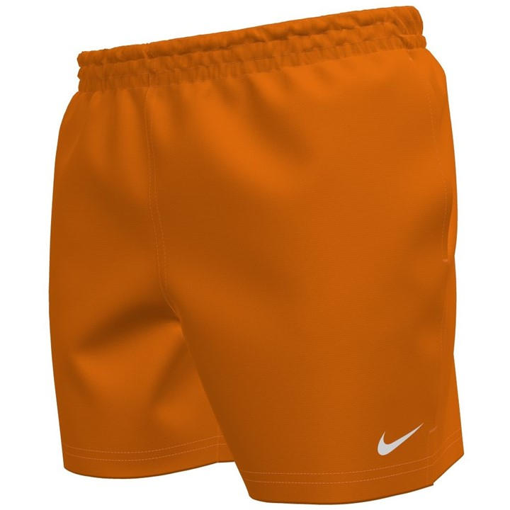 Nike Men's Orange Core Swim Shorts Medium