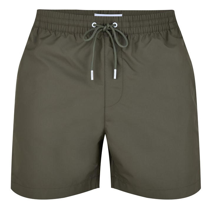 Calvin Klein Men's Green Tape Swim Shorts 2XL