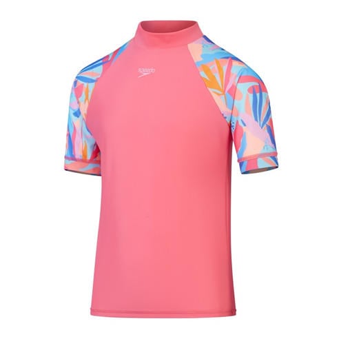 Speedo - Kids' Short Sleeve One Piece Swimsuit