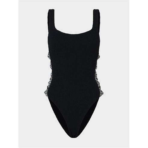 HUNZA G - Women's Tiffany Scoop Neck Swimsuit