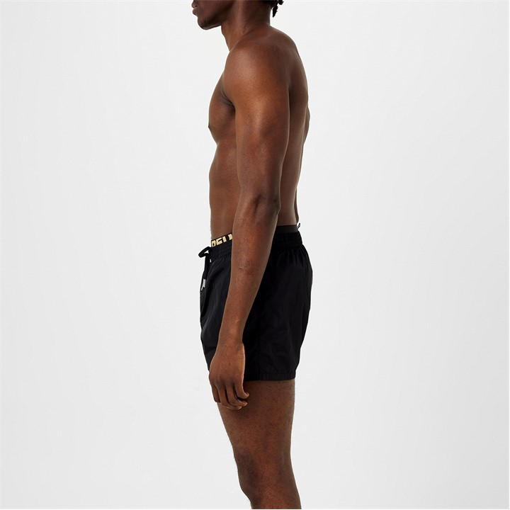 Black - DSQUARED2 - Logo Swim Shorts
