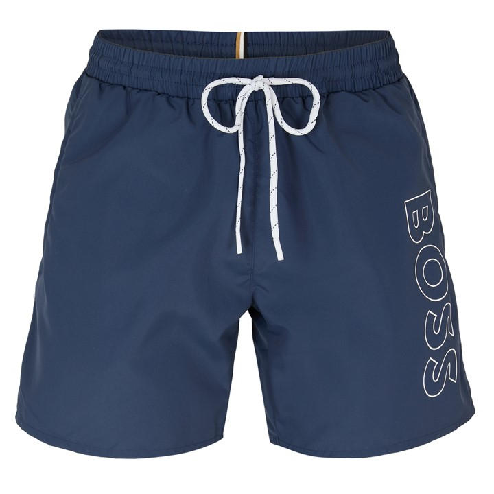 Boss Men's Blue Swim Shorts Large
