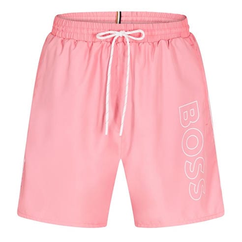 Boss - Mens BOSS Swim Shorts with Logo Detail (Stormfish)