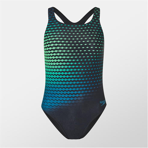Speedo - Women's Digital Printed Medalist One Piece Swimsuit