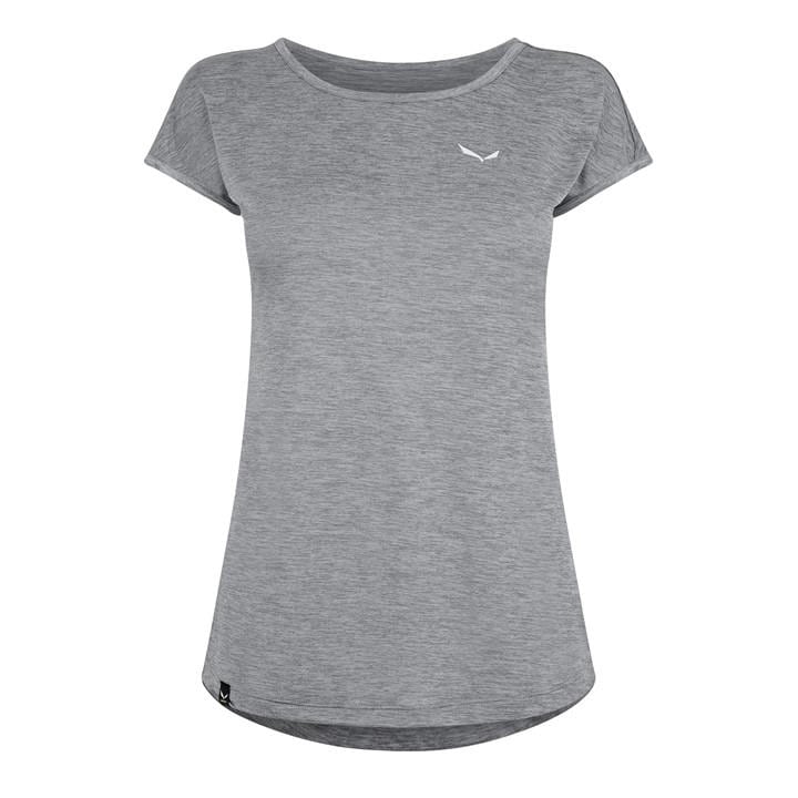 Salewa Puez Dry Tee Ld99 In Grey
