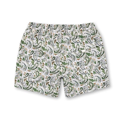 Pretty Green - Men's Aquarelle Swim Shorts