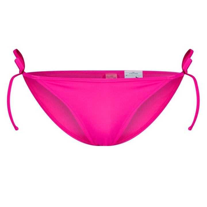 Puma Women's Pink String Bikini Bottoms Size 10