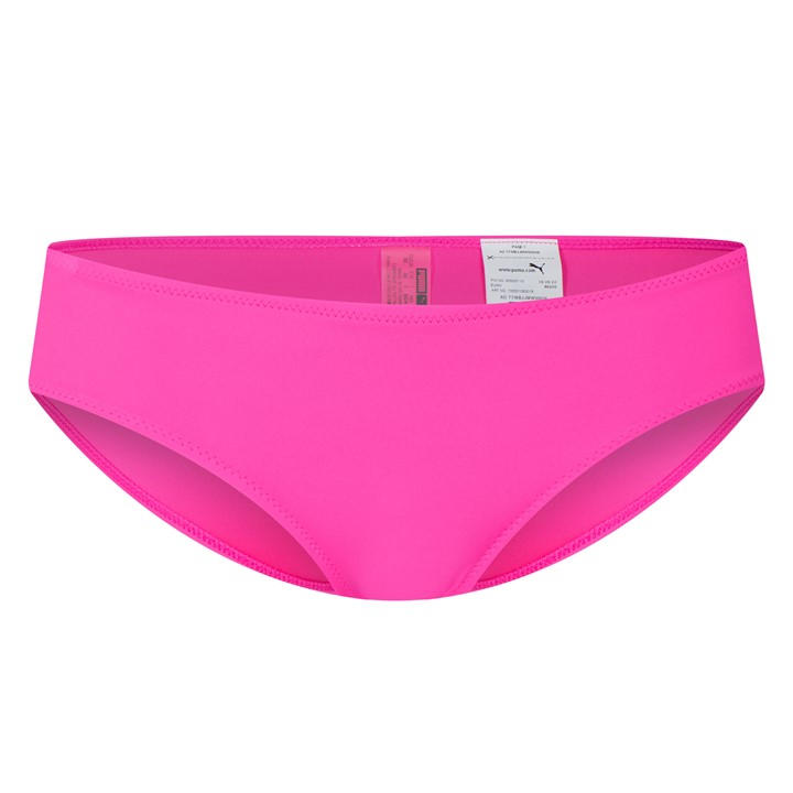 Puma Women's Pink Swim Hipster Briefs Size 16