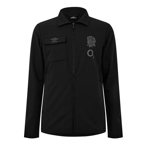 Umbro - Men's England Rugby Presentation Long Sleeve Half Zip 2024 Jacket