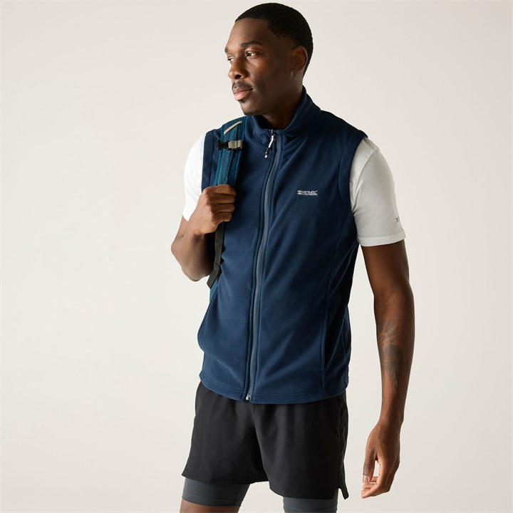 Regatta Men's Blue Tobias Ii Fleece Bodywarmer 4XL