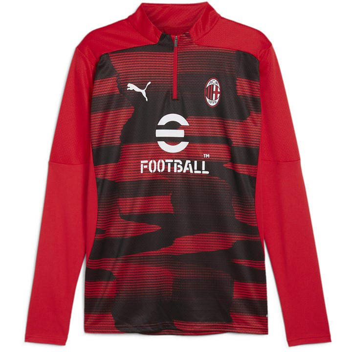 Puma Ac Milan Pre Match Drill Top 2024 2025 Adults In Red