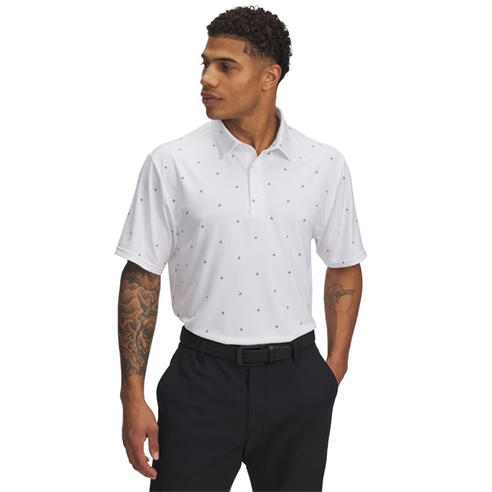 Under Armour - Men's Printed Short-Sleeve Performance Polo Shirt