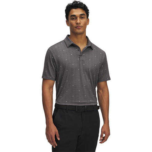 Under Armour - Men's Printed Short-Sleeve Performance Polo Shirt