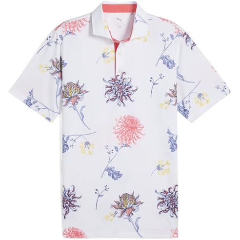 Puma - Men's Dahlia Short Sleeve Performance Polo Shirt
