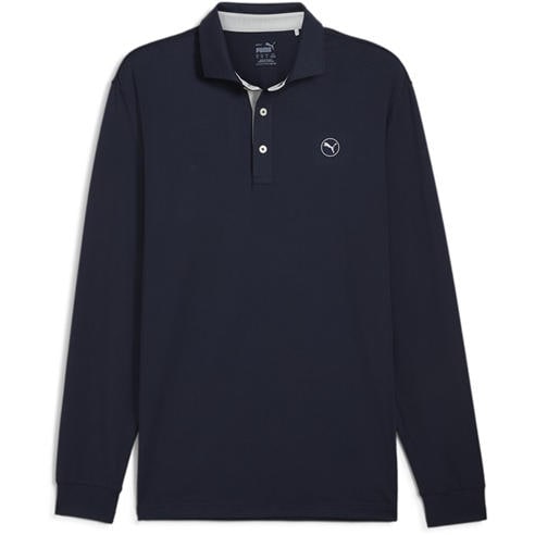 Puma - Men's Cloudspun Long Sleeve Midweight Performance Polo Shirt
