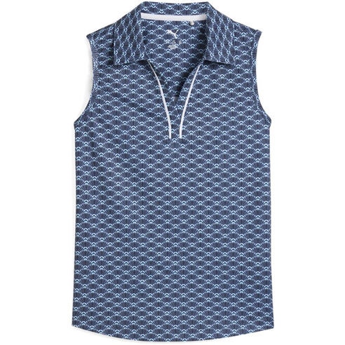 Puma - Kids' Scallop Sleeveless Performance Polo Shirt