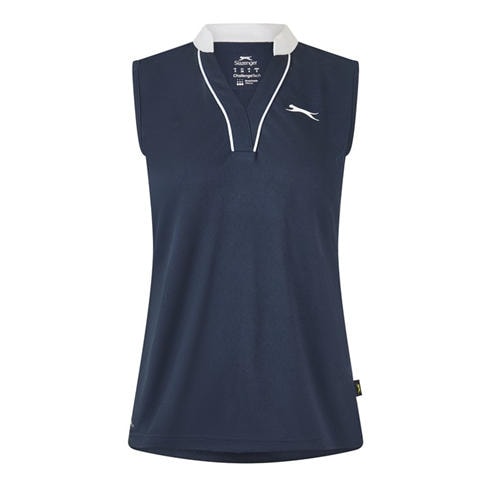 Slazenger - Sleeveless Polo Shirt Womens