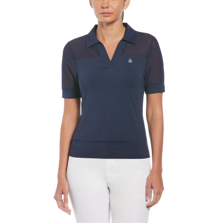 ORIGINAL PENGUIN GOLF HALF SLV MESH