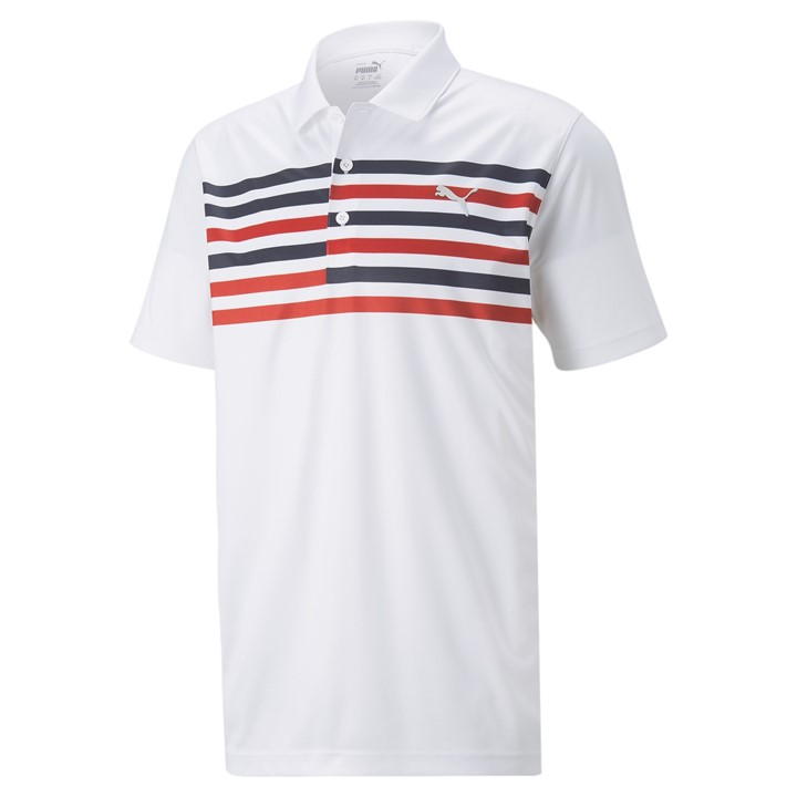 Puma Grint Polo Shirt Mens In White