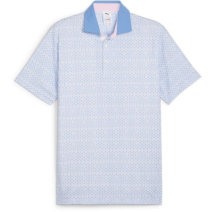 Puma X Ap Mattr Iced Tea Polo Shirt Mens In Blue