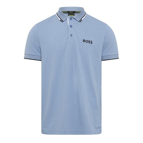Hugo - Men's Paddy PRO Cotton Pique Short-Sleeve Performance Polo