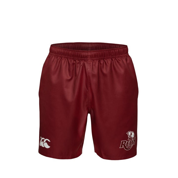 CANTERBURY QUEENSLAND REDS GYM SHORTS 2025 ADULTS